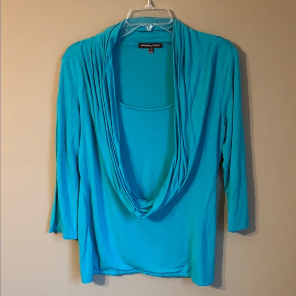 Adrienne Vittadini Studio cowl neck top